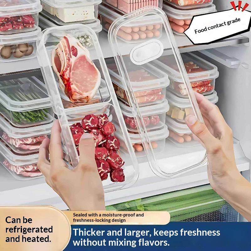 Food Storage In Pantry - Stackable Refrigerator Freezer Organizer 1 Pack