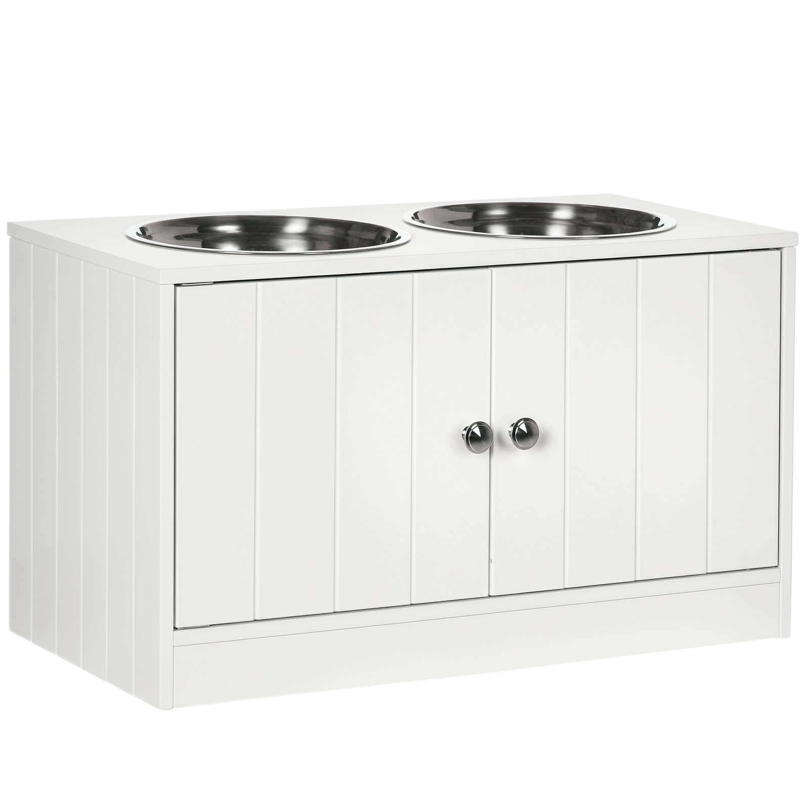 Food Storage Cabinet - Magnetic-Door Dog Food Storage Cabinet &