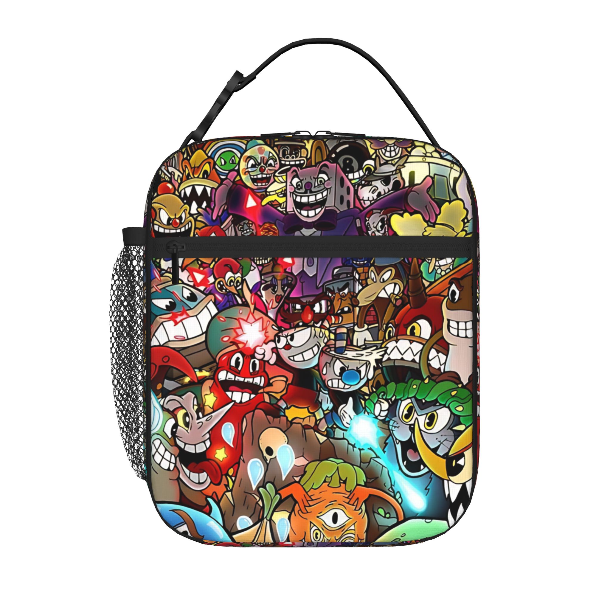 Food Storage Zipper Bags - 1 Piece Zipper Closure Cartoon Mug