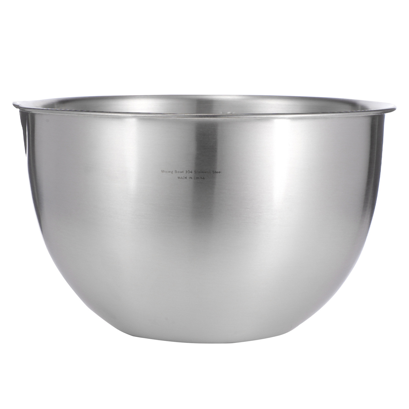 Food Storage In Stainless Steel - Stainless Steel Deep Round Mixing Bowl