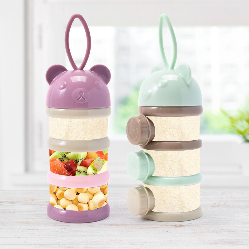 Food Storage Cabinet - 3/4 Layers Bear Baby Milk Powder