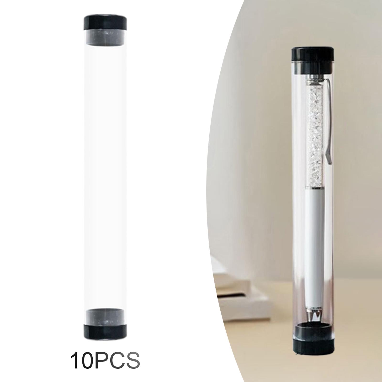 Food Storage Youtube - 10x Clear Pen Gift Box Cylinder