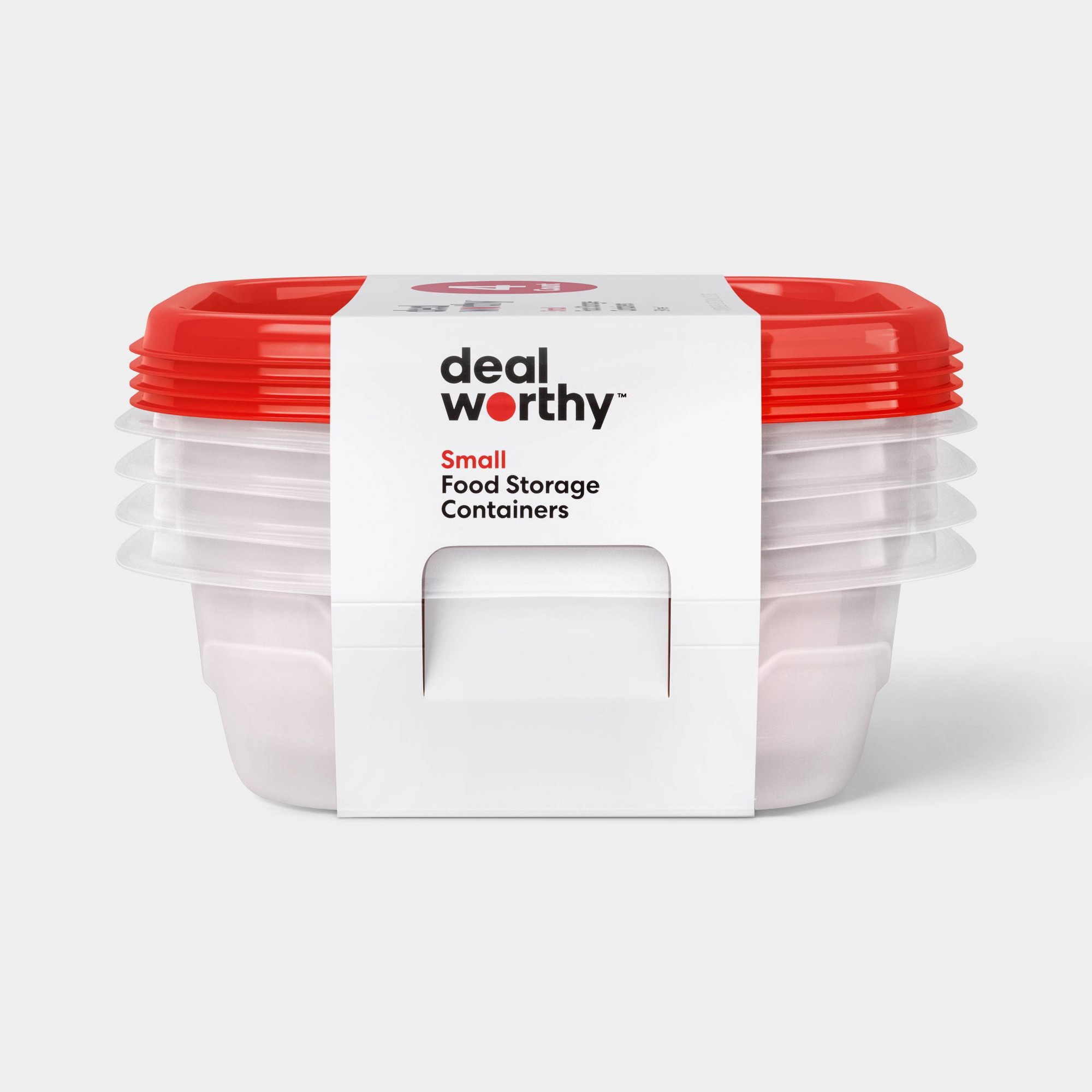 4ct Small Square Food Storage  - đánh giá và giá Food Storage In Pantry