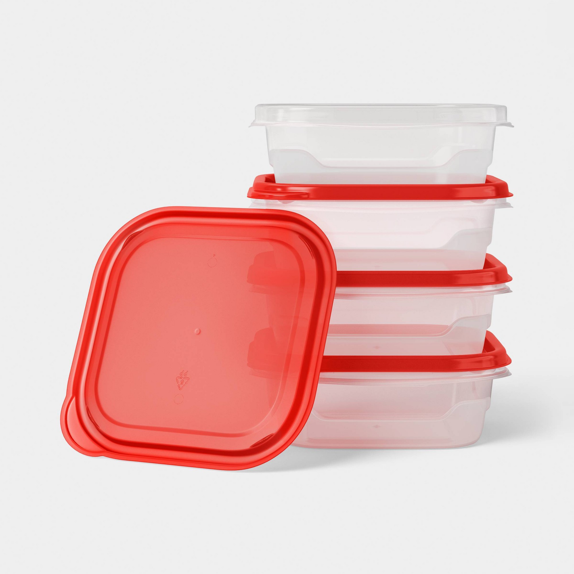 4ct Small Square Food Storage  - đánh giá và giá Food Storage In Pantry