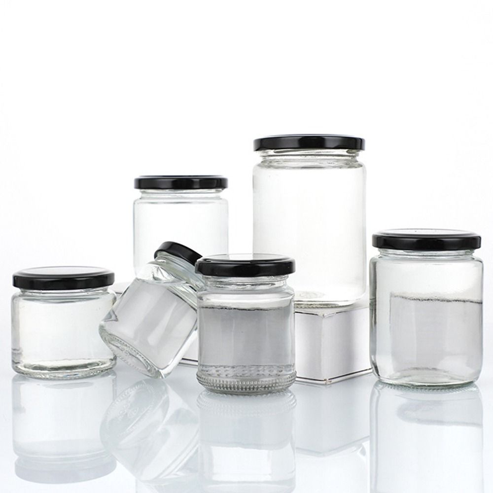 1Pcs with Black Airtight Lids  - đánh giá và giá Food Storage With Glass Lids