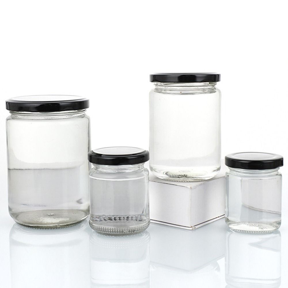 1Pcs with Black Airtight Lids  - đánh giá và giá Food Storage With Glass Lids