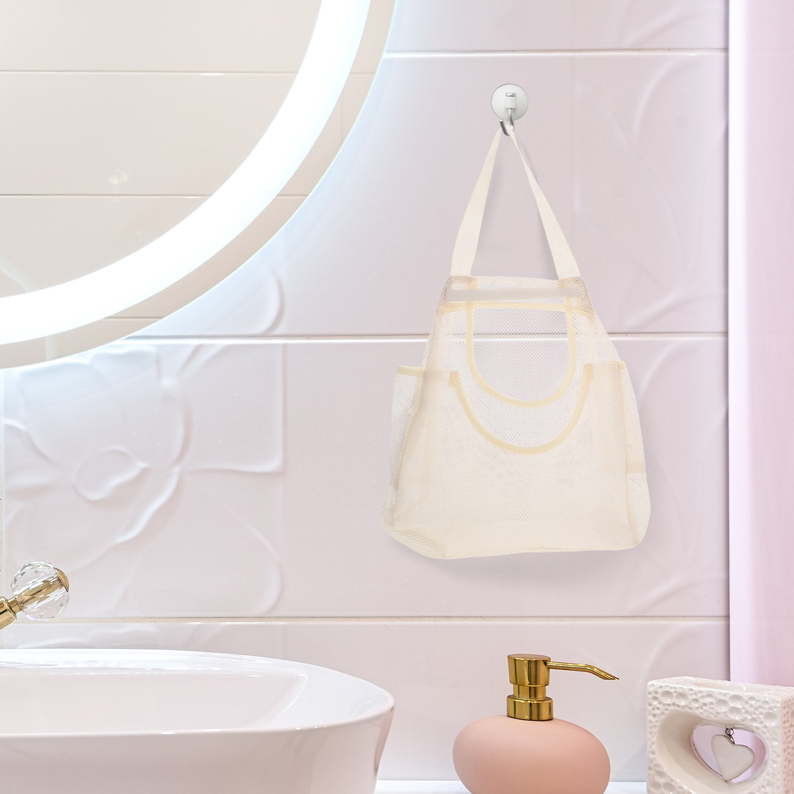 Large Hanging Mesh Storage Bag - đánh giá và giá Produce Bag Reusable Mesh