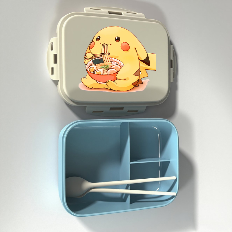 Cute Pokemons Bento Lunch Box  - đánh giá và giá Food Storage Cabinet
