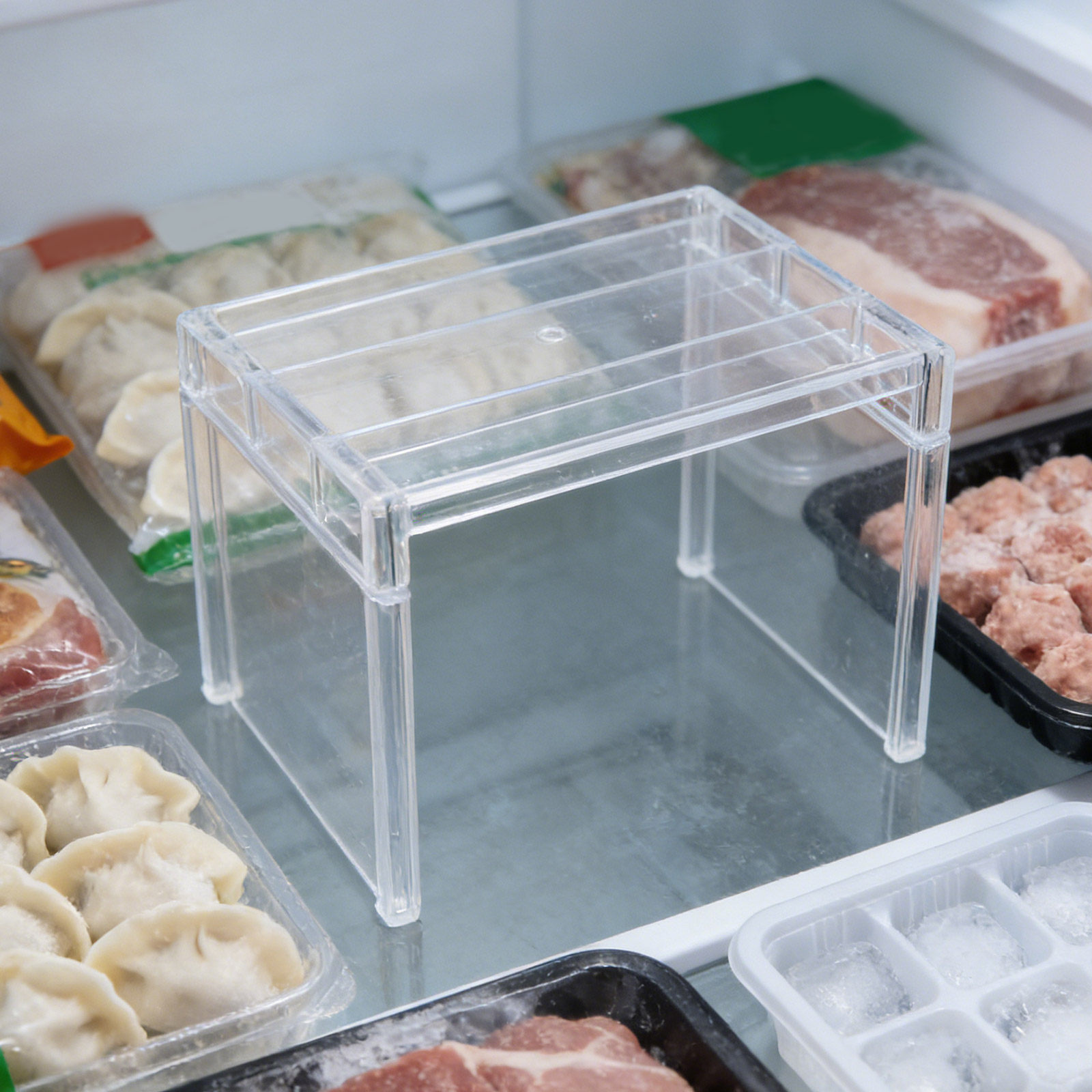2Pcs Refrigerator Organizer Sh - đánh giá và giá Food Storage Cabinet