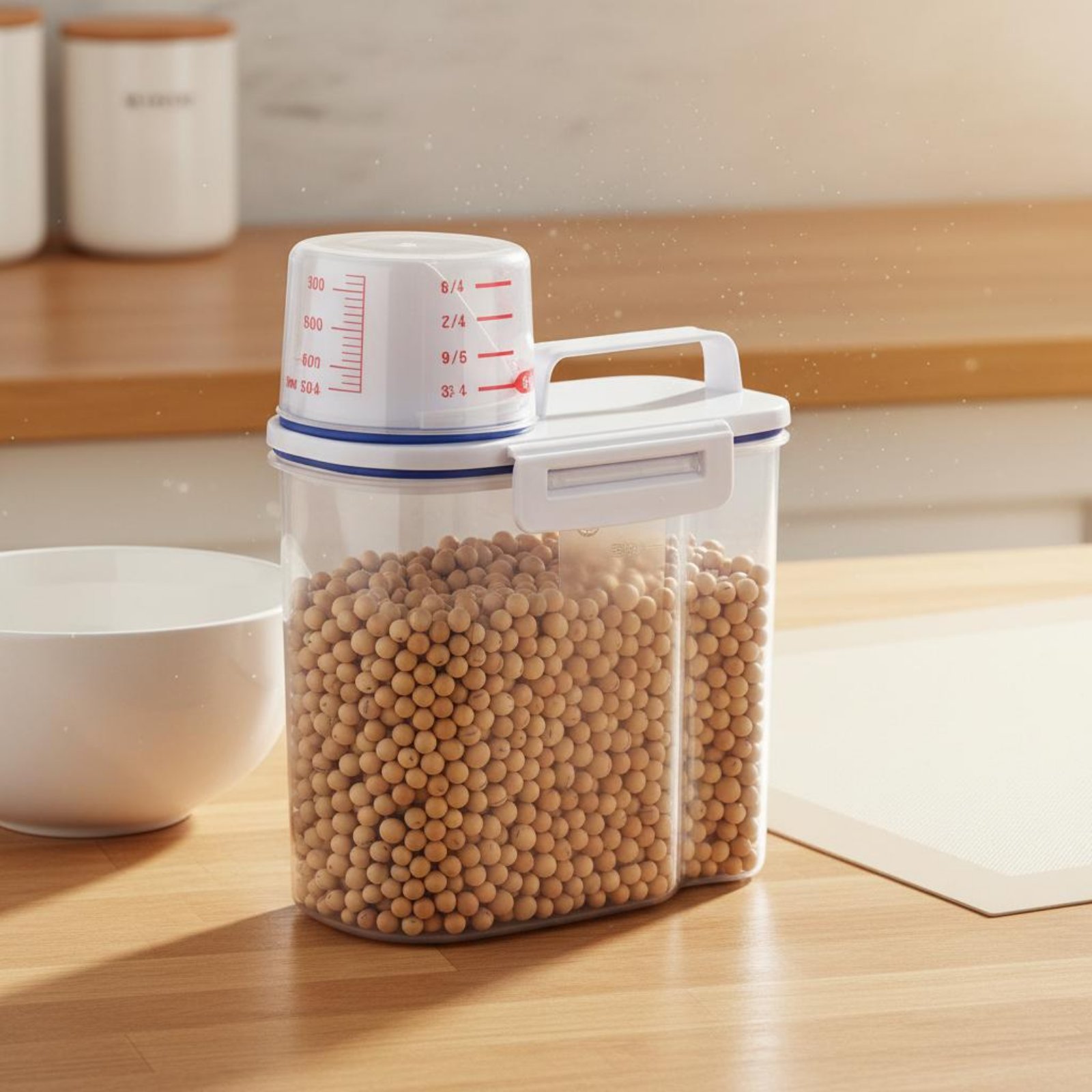 Rice Storage Container Safe Ri - đánh giá và giá Food Storage In Pantry