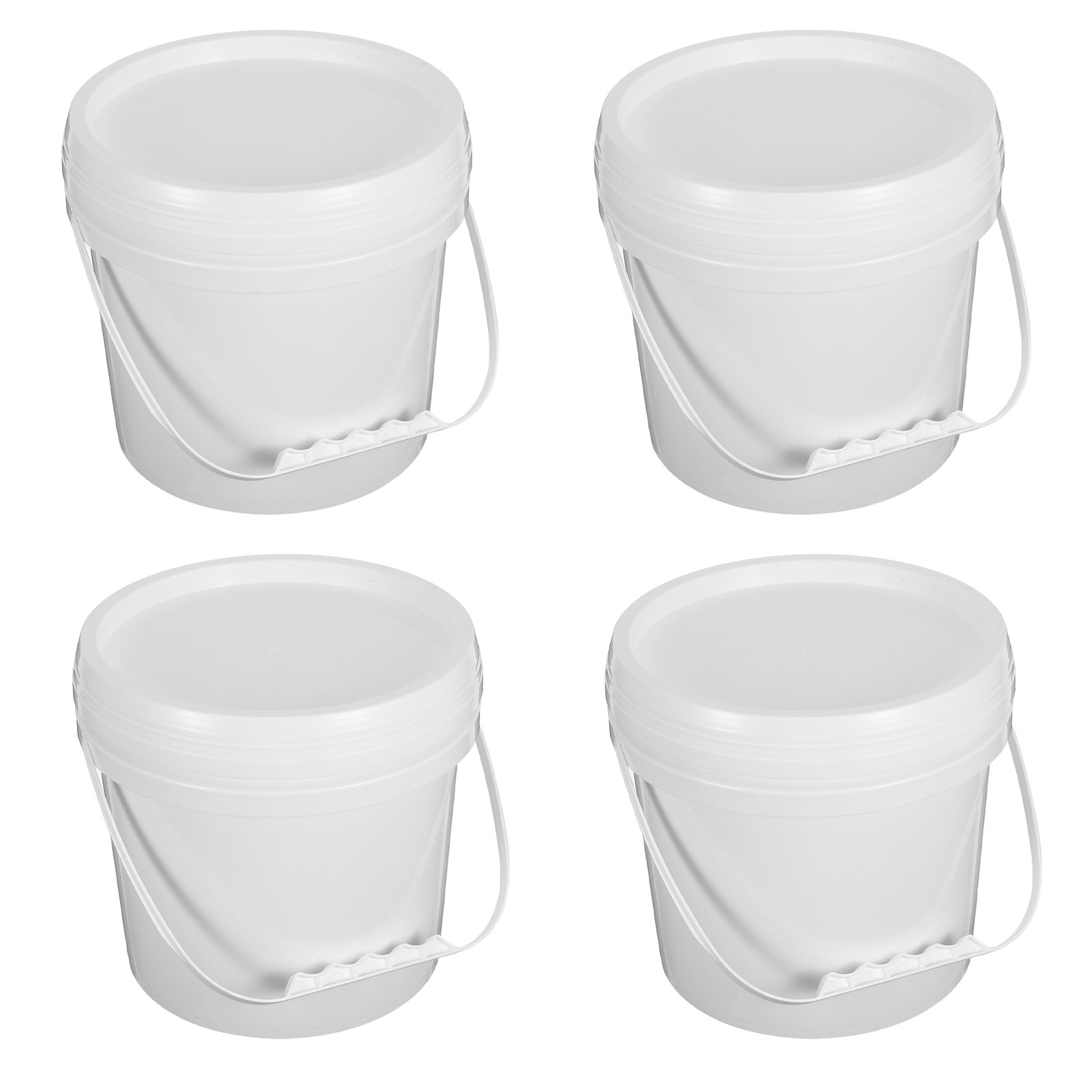 White Large Storage Bucket Foo - đánh giá và giá Food Storage In Pantry