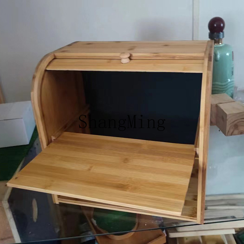 SM Household Bamboo Bread Stor - đánh giá và giá Food Storage Rack