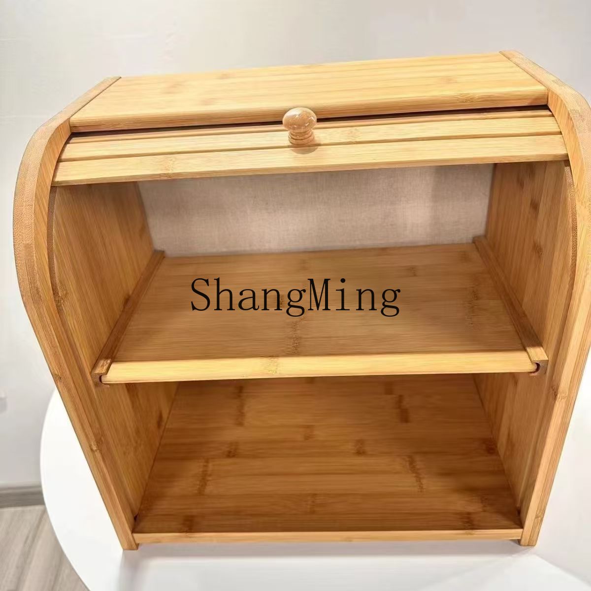SM Household Bamboo Bread Stor - đánh giá và giá Food Storage Rack