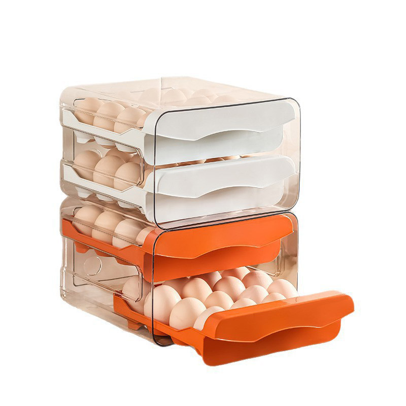 Double Layer Egg Storage Box w - đánh giá và giá Food Storage Box Large