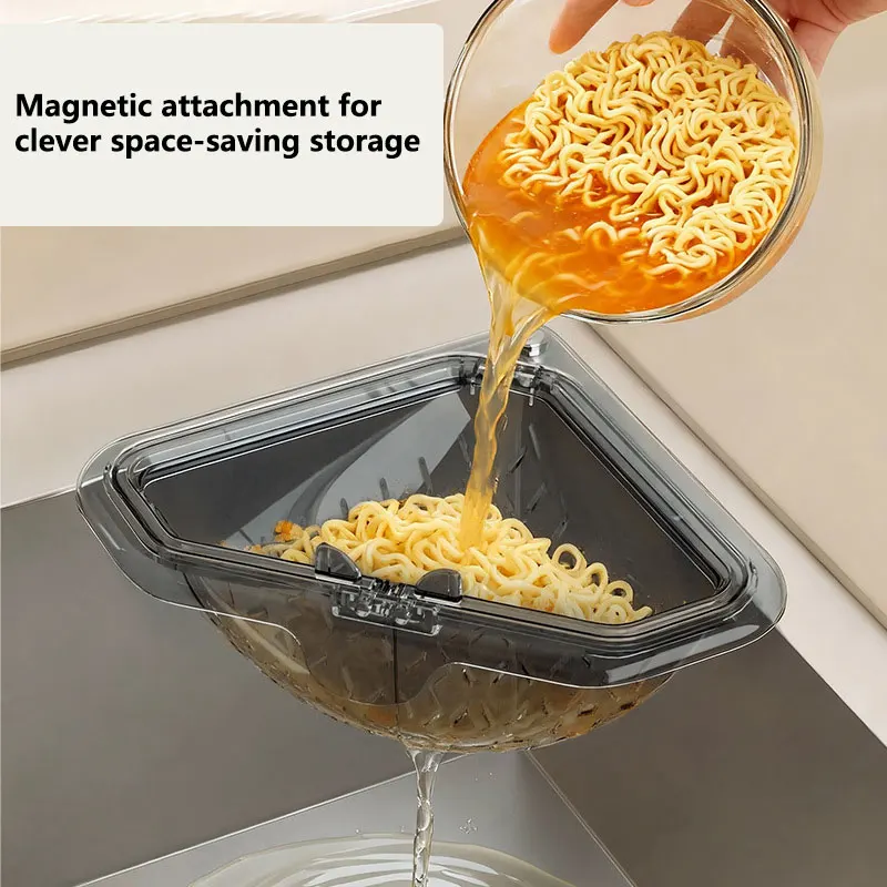 Magnetic Triangular Sink Drain - đánh giá và giá Food Storage Rack