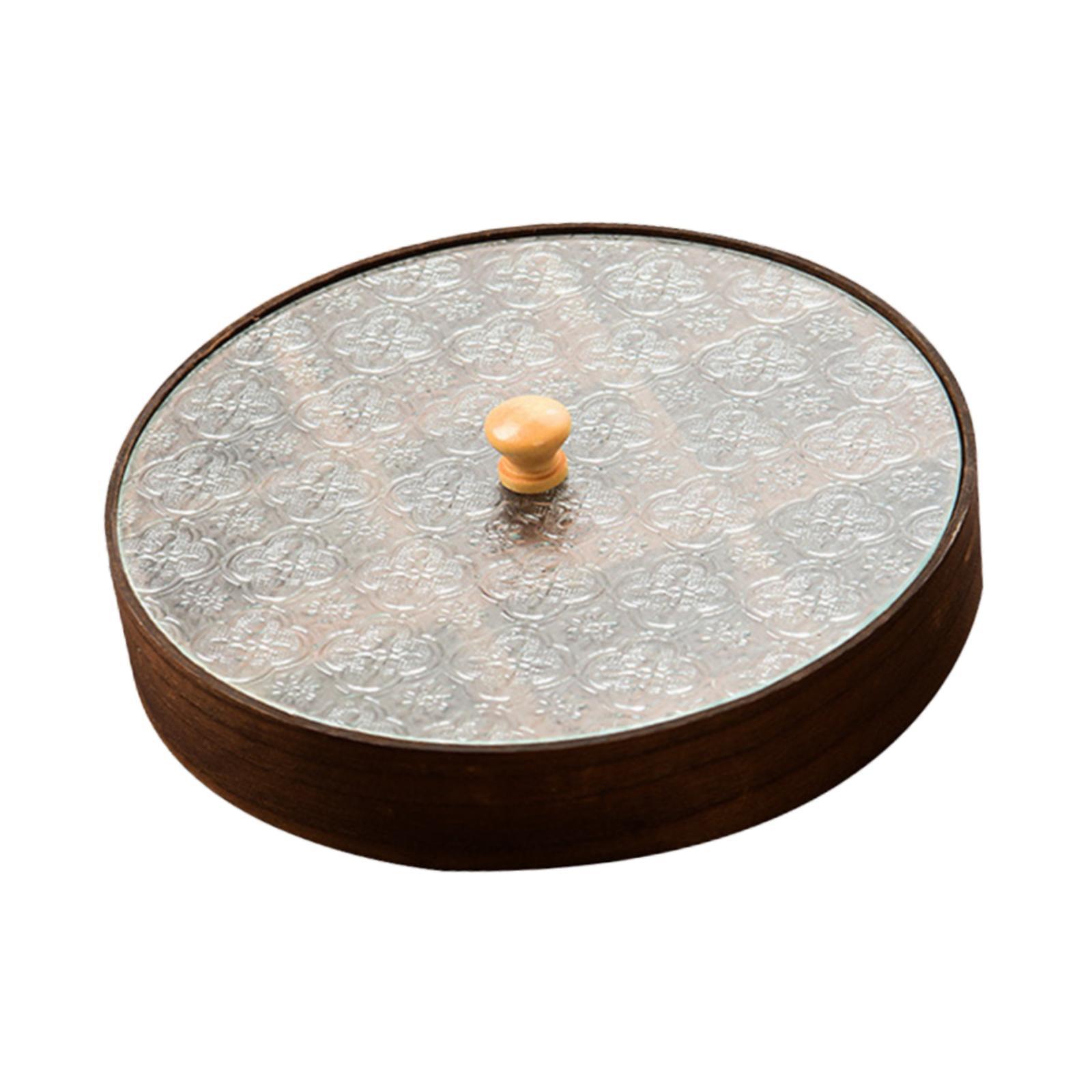 Large Capacity Wooden Serving  - đánh giá và giá Food Storage With Glass Lids