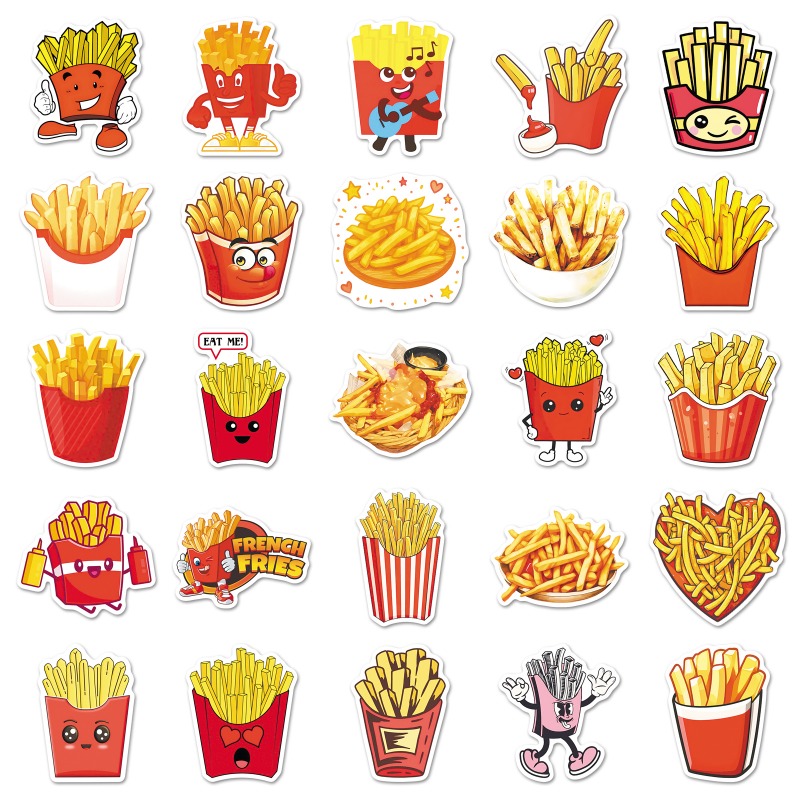 50pcs French Fries Delicious F - đánh giá và giá Food Storage Journal