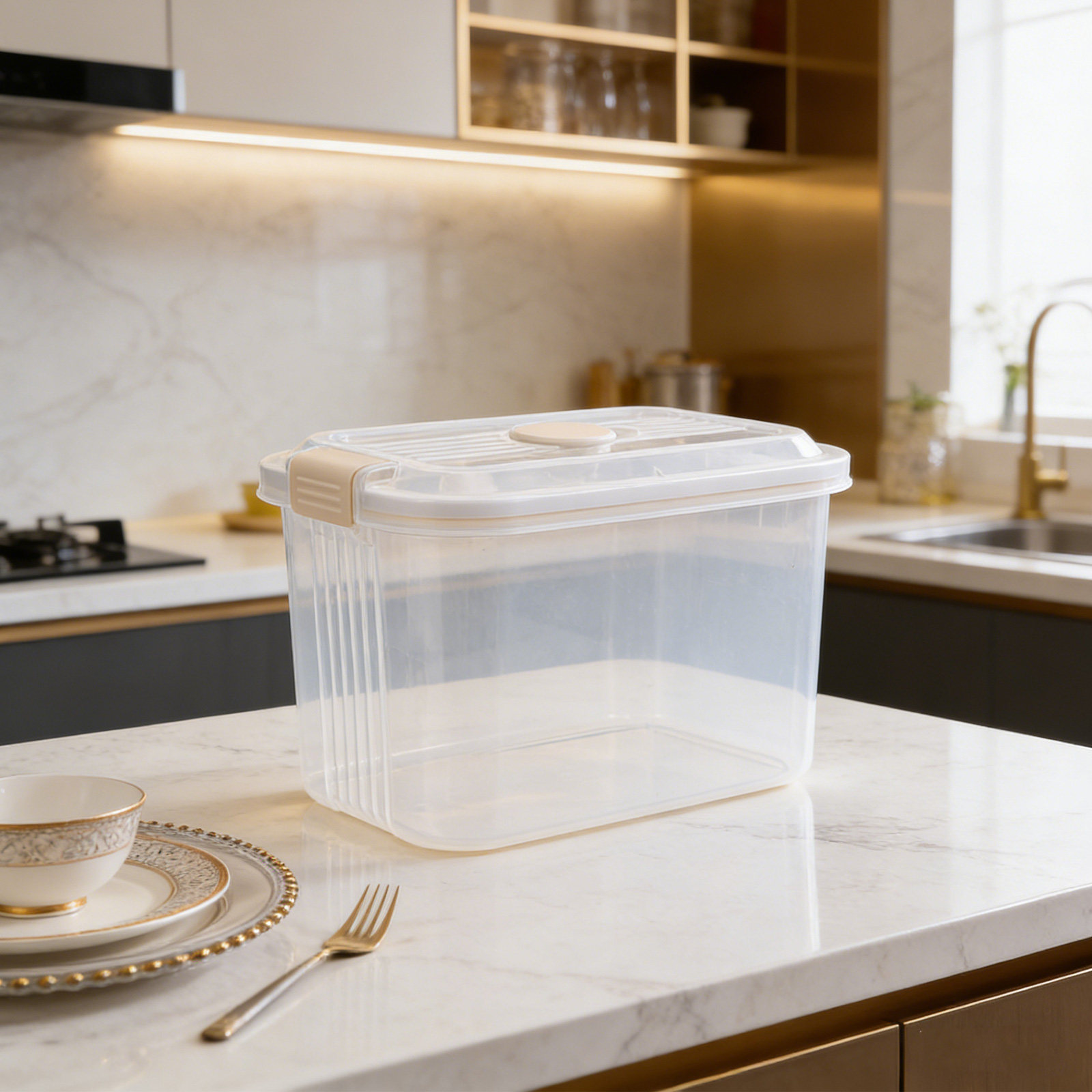 Plastic 5Kg Airtight Rice Stor - đánh giá và giá Food Storage In Pantry