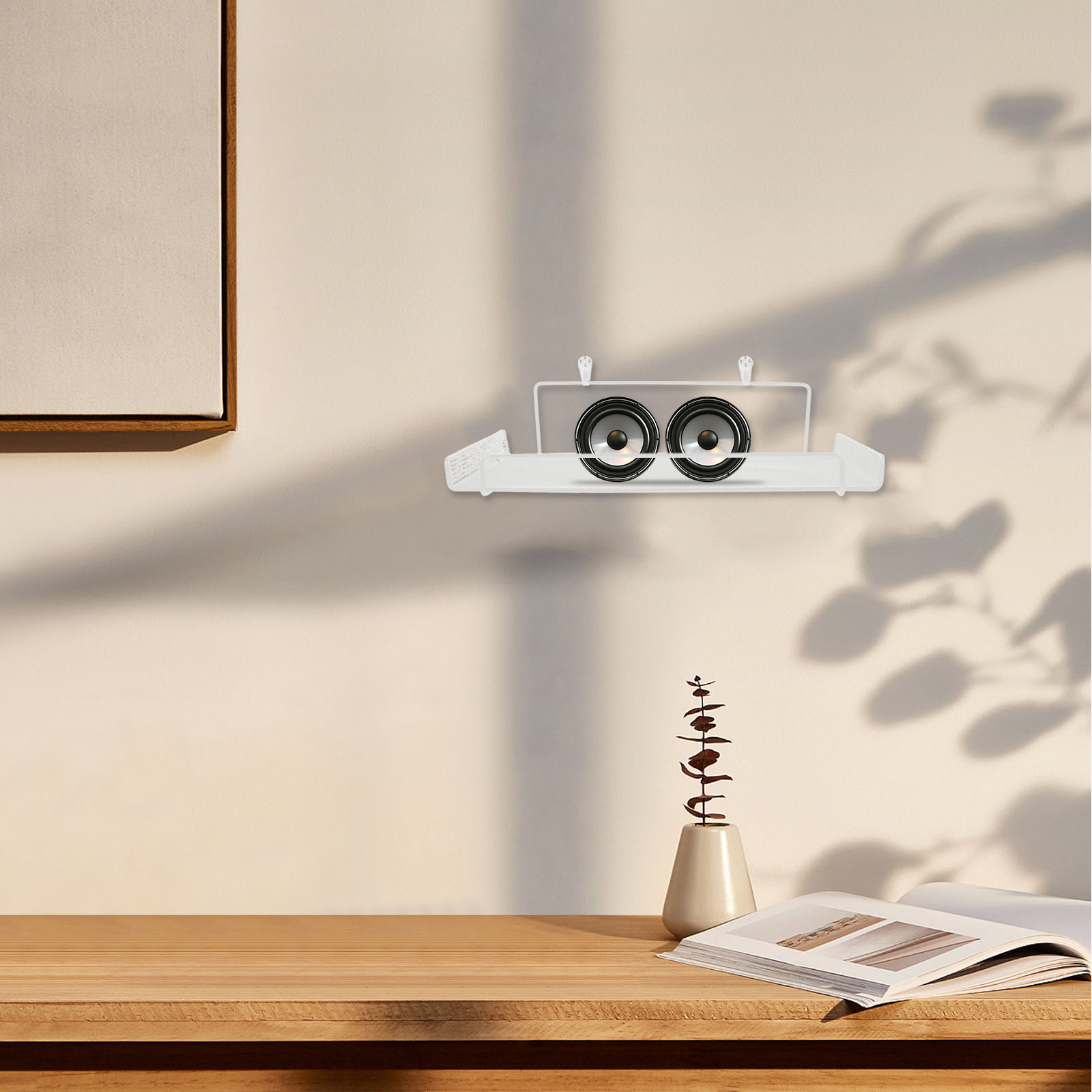 No-Drilling Wall Mount Router  - đánh giá và giá Food Storage Rack