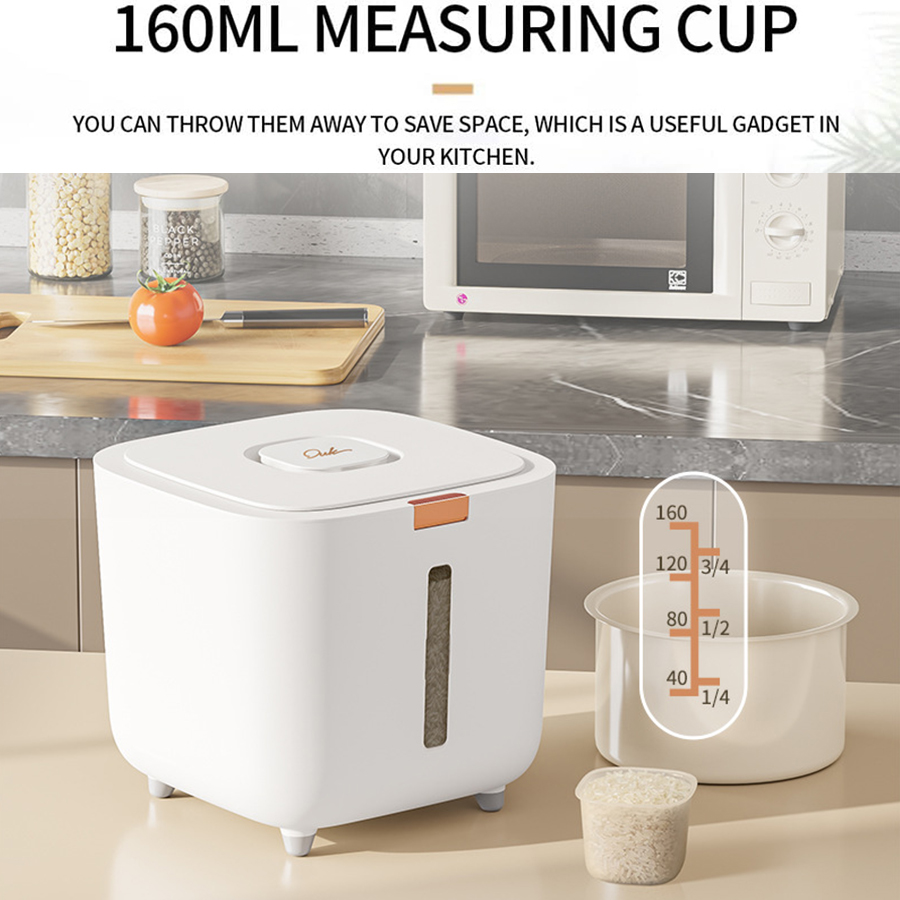 Airtight Moisture-Proof Rice S - đánh giá và giá Food Storage Dispenser