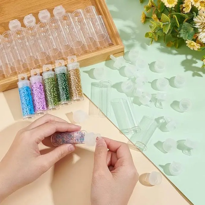 100Pcs Transparent Clear Bead  - đánh giá và giá Food Storage Youtube