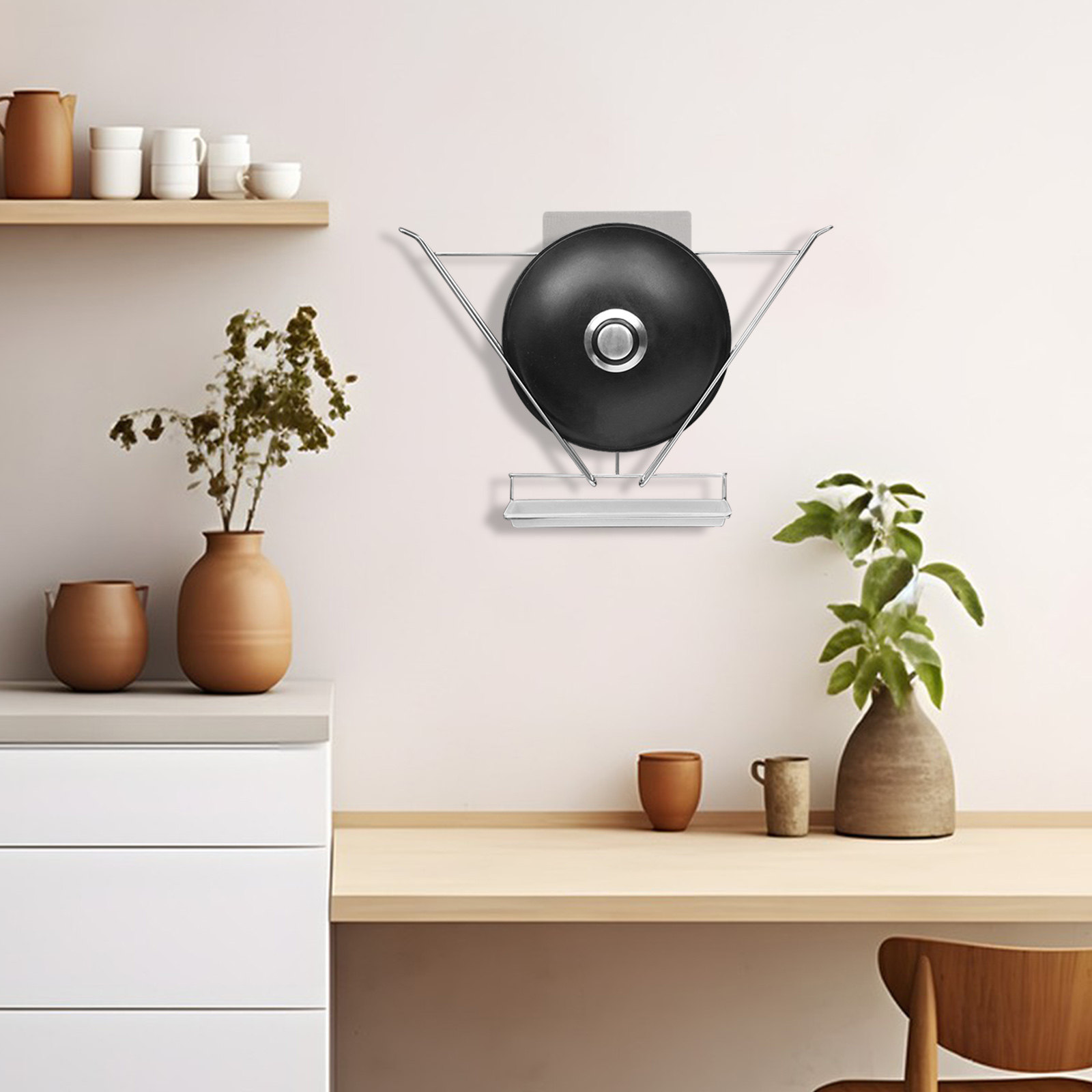 Pot Lid Organizer Wall Mounted - đánh giá và giá Food Storage Rack
