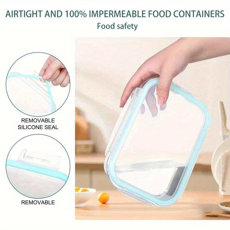 16pcs Sealed Glass Food Storag - đánh giá và giá Food Storage With Glass Lids