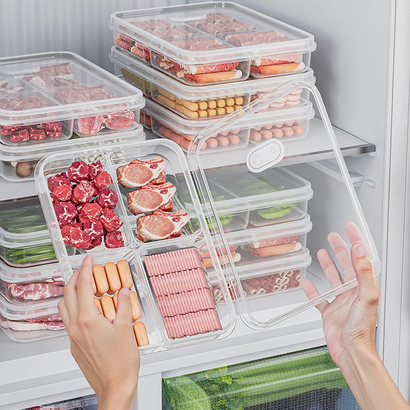 1PC Refrigerator Storage Box M - đánh giá và giá Food Storage Cabinet