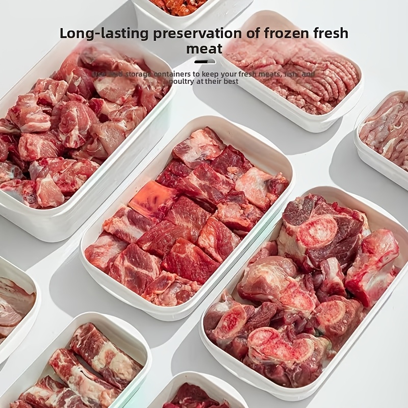 10Pcs Reusable Stackable Food  - đánh giá và giá Food Storage Cabinet