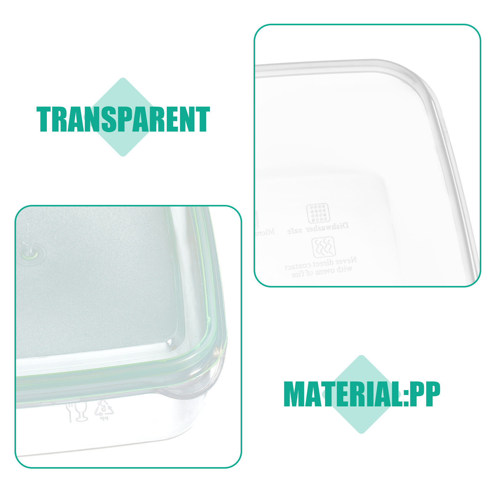 2Pcs Cheese Storage Box Transp - đánh giá và giá Food Storage Box Large