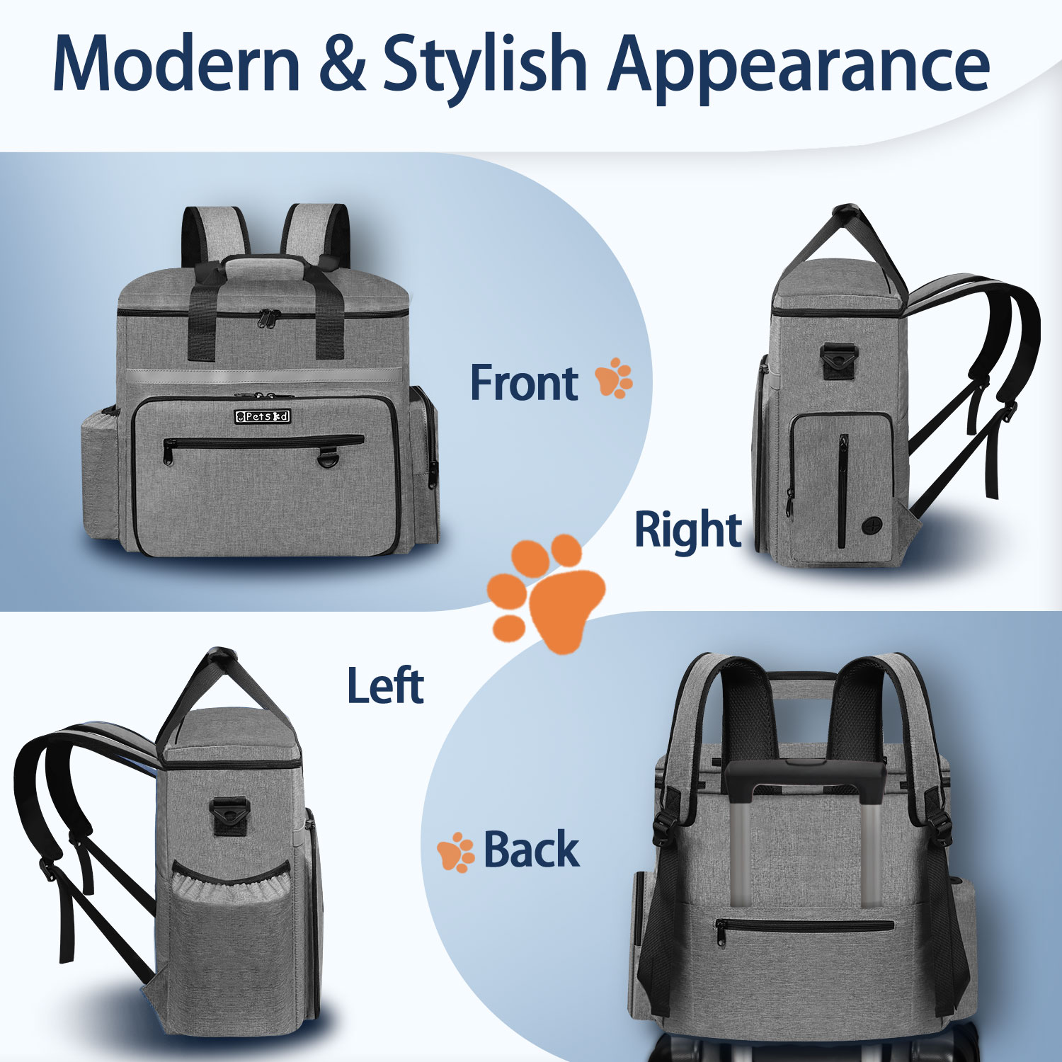 Petskd Outdoor Dog Organizer B - đánh giá và giá Food Storage Zipper Bags