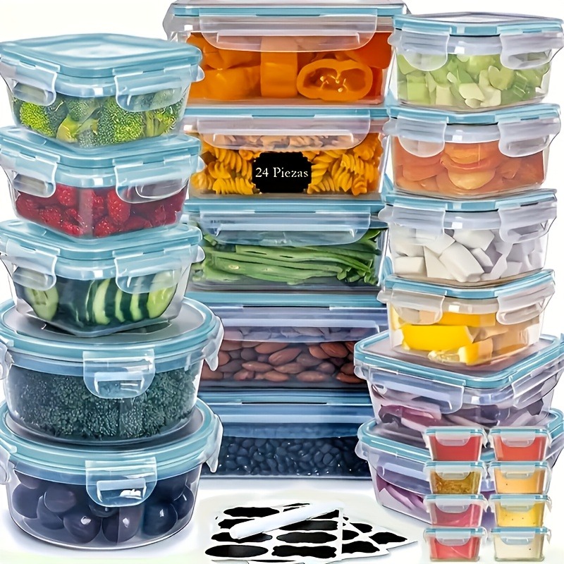 48PCS BPA-Free Food Storage Se - đánh giá và giá Food Storage In Pantry