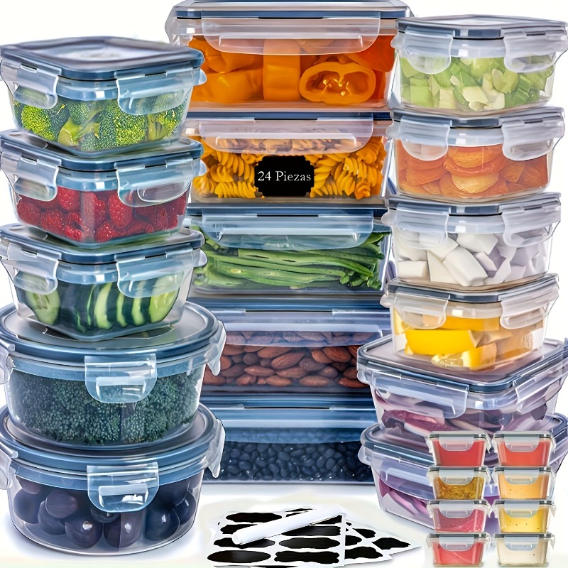 48PCS BPA-Free Food Storage Se - đánh giá và giá Food Storage In Pantry