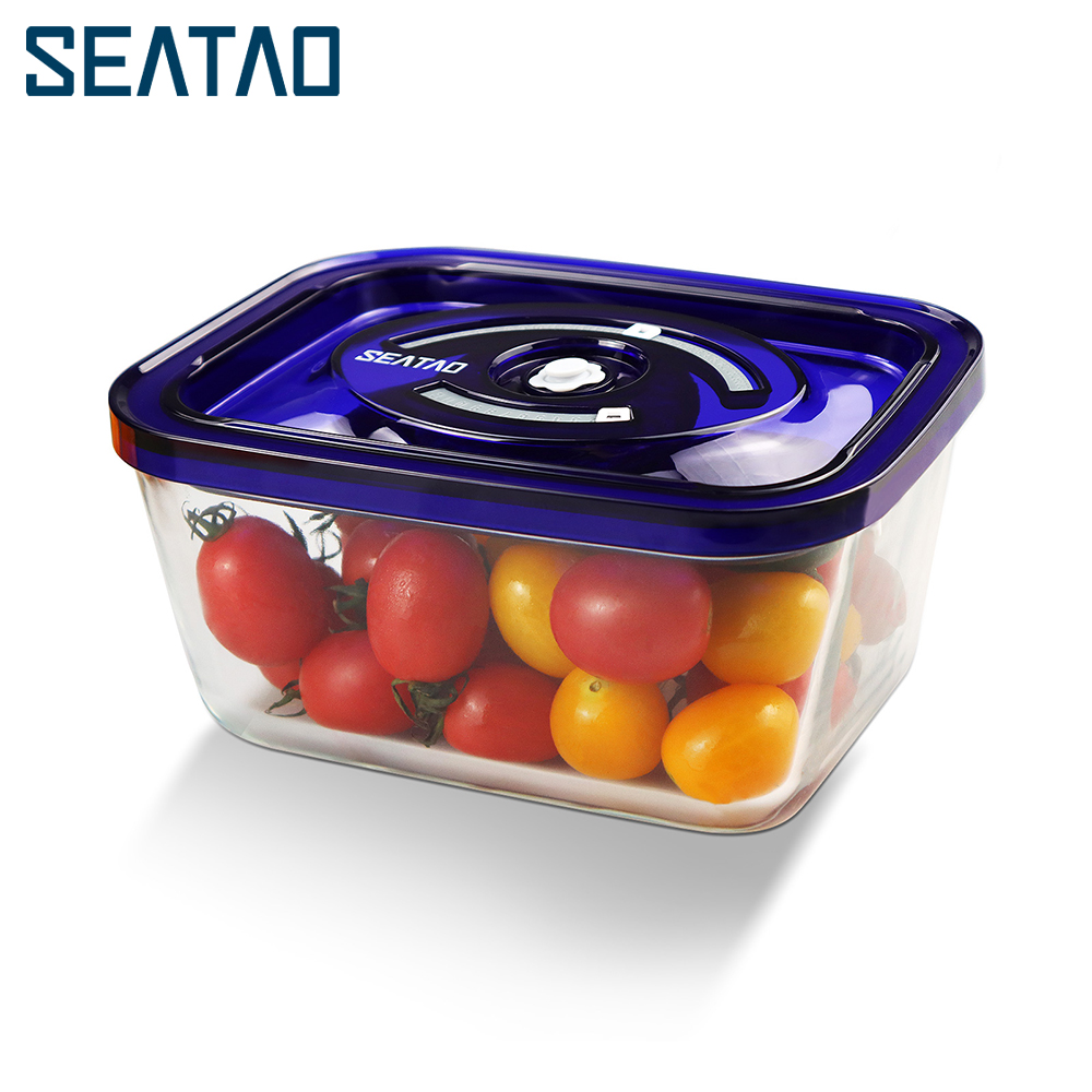 SEATAO Kính Hộp Trữ Thức Ăn Bả - đánh giá và giá Food Storage With Glass Lids