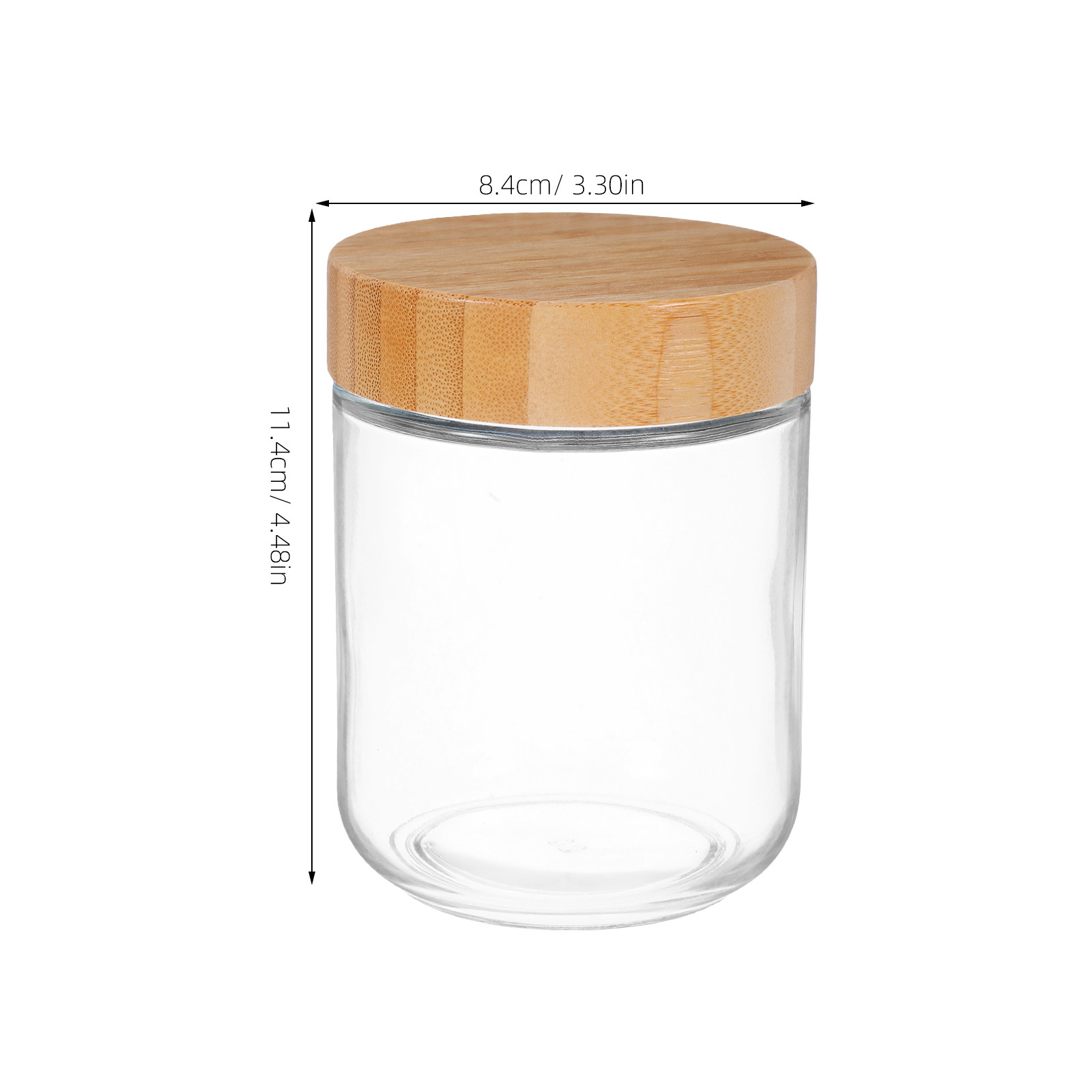 4Pcs Glass Kitchen Storage Jar - đánh giá và giá Food Storage In Pantry