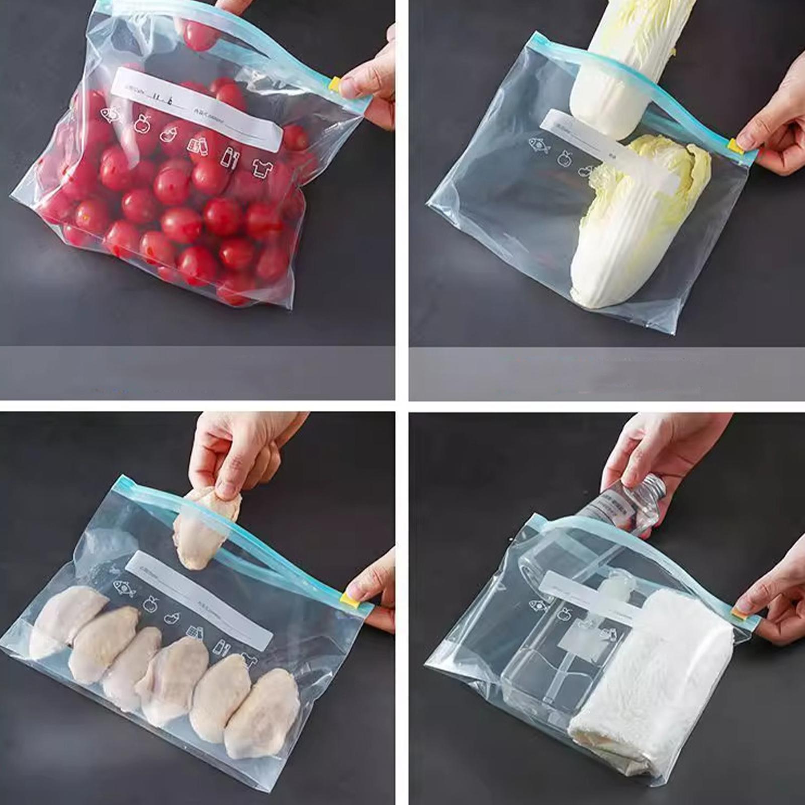 Food Storage Bags 15Pcs Food G - đánh giá và giá Food Storage Zipper Bags